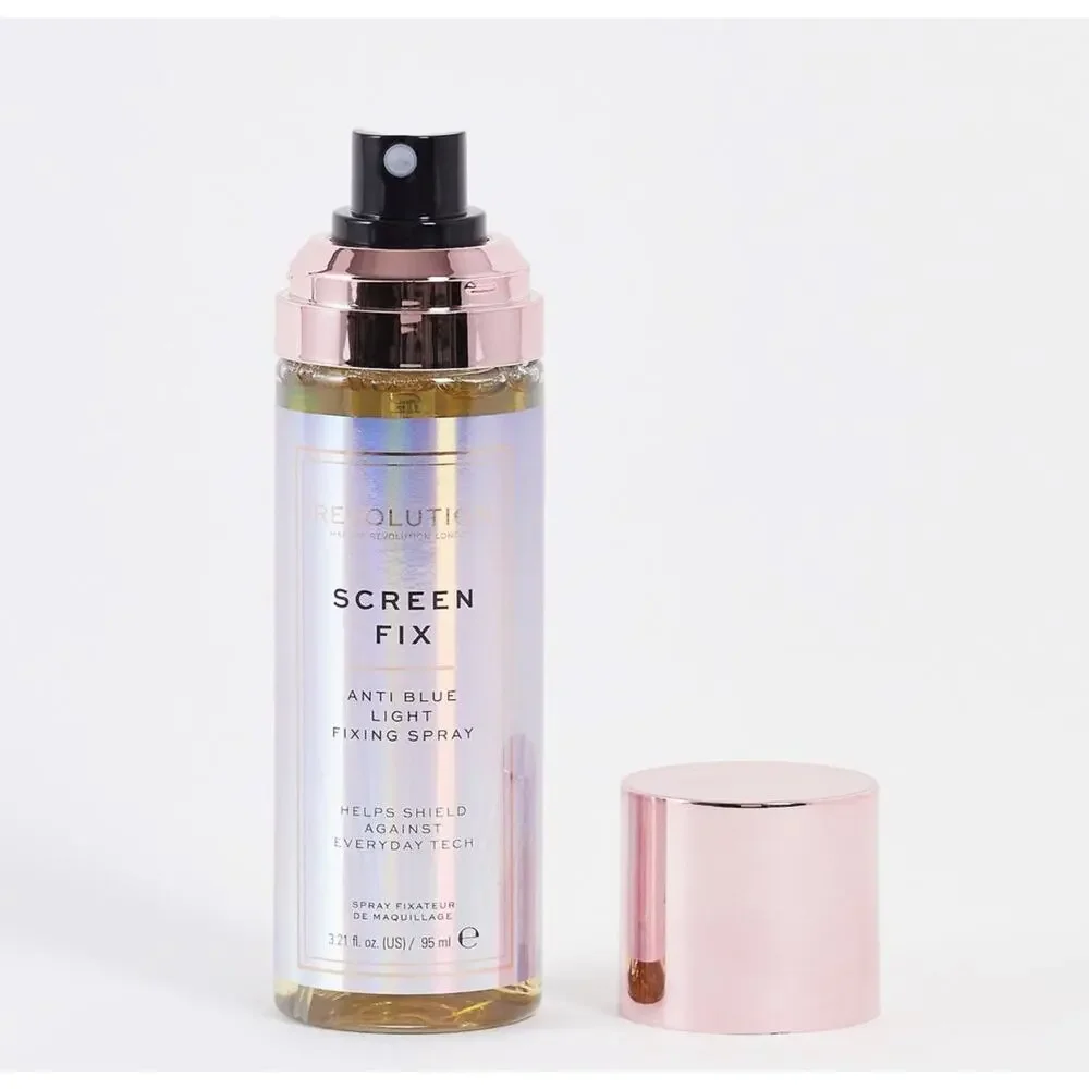 New REVOLUTION Makeup Revolution SCREEN FIX Anti-Blue Light Fixing Spray 3.21 oz